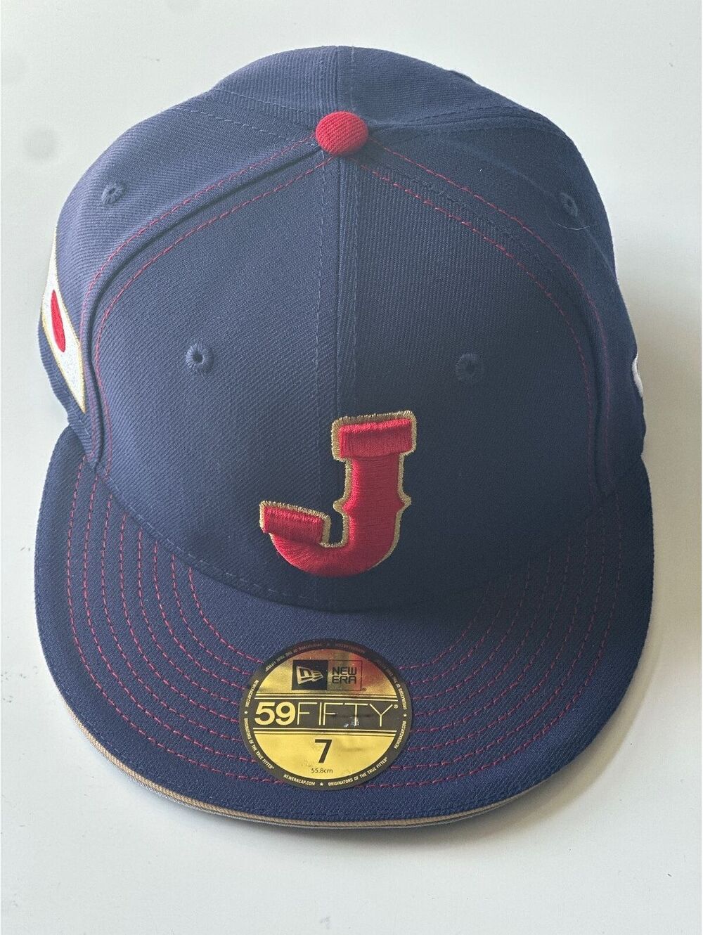 New Era 59Fifty fitted size 7 World Baseball Classic Japan Baseball Cap Hat -NEW